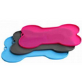 Bone Shape Silicone Pet Dog Food Mat